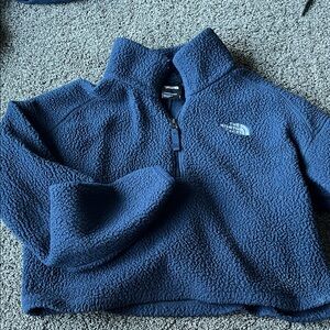 The North Face Navy Fleece Half-Zip
